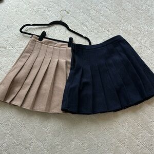 2 wool skirts